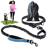 Joggingleine für Hunde zum Laufen, Joggen, Wandern | 2 in 1 Joggingleine und Normale Hundeleine...