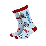 Smiling Faces MAKING SMILES SINCE 2001 Herren-Socken, bunt, Meisterwerk, Malerei, Party, lustige...