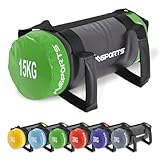 MSPORTS Power Bag Premium 5-30 kg Fitness Bag - Sandsack für Functional Fitness Gewichtssack (15...