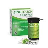 OneTouch Select® Plus Blutzuckerteststreifen I 50 Stück I 1 Packung I Zur Blutzucker-Messung Bei...