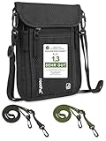 rootful.® Brustbeutel mit RFID-Schutz [HOCHWERTIGE] Brusttasche Umhängebeutel für maximale...