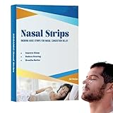 Nasenpflaster Schnarchen Premium Nasenstrips, gegen Schnarchen, Nose Strips Extra für Bessere...
