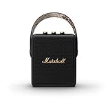 Marshall Stockwell II Portable Bluetooth Speaker - Black&Brass