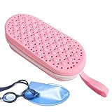 Brillenhalter Schwimmen,Schneebrille Aufbewahrungsbox | Schutzhülle Für Taucherbrillen, Tragbare...