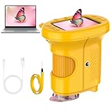 Misilmp Handmikroskop für Kinder, 1000X Zoom Digitales USB-Mikroskope mit 2,4-Zoll-IPS-Bildschirm,...