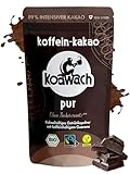 koawach Kakaopulver Trinkschokolade – Koffein Kakao mit Guarana Vegan heiße Schokolade Getränk...