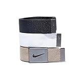 Nike Herren Golfgürtel 3er-Pack