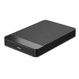 Ecverbyh 6,3 cm (2,5 Zoll) Typ C Festplattengehäuse externes HD-Gehäuse Typ C auf SATA...