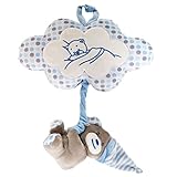 BEMIRO Spieluhr Kinder Kuscheltier Bär in blau - ca. 24 cm, zum aufhängen, Spieluhr Baby, Spieluhr...