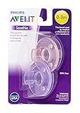 Avent - 2x Soothie Baby Schnuller, 0-3 Monate, Rosa/Lila - aus den USA