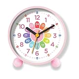 Sunshine smile Kinderwecker für Schulanfänger,Kinderwecker Mädchen,Wecker Kinder mit...