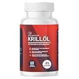 Saint Nutrition® Krillöl Kapseln – Antarctic Krill Oil - Hochdosiert mit Omega-3 EPA & DHA und...