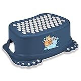 Kinderhocker TÜV Rheinland geprüft! Kinder Toilettenhocker mit Anti-Rutsch Beschichtung für...