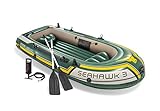 Intex Seahawk 3 Set Schlauchboot - 295 x 137 x 43 cm - 3-teilig - Grün