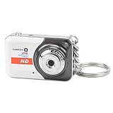 Focket Digitalkamera, HD-Video kompakte tragbare DV DVR-Kamera mit Bewegungserkennung, USB2.0...