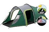 Coleman Chimney Rock 3 Plus Zelt, 3 Personen Tunnelzelt, 3 Mann Camping-Zelt, große abgedunkelte...