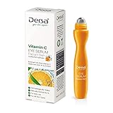 DeBa Vitamin C Augenserum Roll-On | Anti-Aging Serum mit Sofort-Effekt - Reines Vitamin C,...