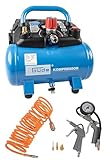 Güde Kompressor Airpower 190/08/6 (ölfrei, max. Druck 8 bar, Kessel 6 l, 1100 W, eff. Liefermenge...