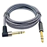 EAJORN 6,35-mm-Stereo-Verstärkerkabel für einsträngige Instrumente (Stecker auf Stecker) für...