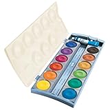Pelikan Deckfarbkasten K12® eco inkl. Deckweiß, 12 Farben, 701174