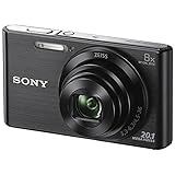 Sony DSC-W830 Digitalkamera (20,1 Megapixel, 8x optischer Zoom, 6,8 cm (2,7 Zoll) LC-Display, 25mm...