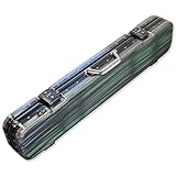 AMAZCHAT Harter Billardqueue-Koffer für 3 x 3 Billardqueue, ABS- und PC-Schale mit Rahmen und...