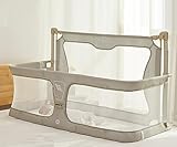 Leilaohu 3 in 1 Babybett 120x50cm Babywiege Babybett höhenverstellbar Beistellbett...