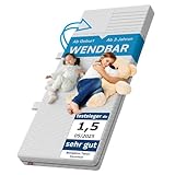 Bellabino Twist Kindermatratze 90x190 cm – Baby Matratze Härtegrad H1/H2 – Hochwertige 7 Zonen...