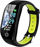 Tipmant Fitnessuhr mit Pulsmesser Schlafmonitor Schrittzähler Smartwatch Fitness Tracker Fitness...