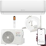 Split Klimaanlage 12000 BTU (bis 45m²) HANTECH H-PRO Heiz-&Kühlfunktion, Luftfilter, WIFI,...