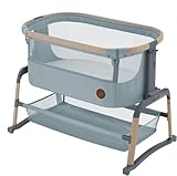 Maxi-Cosi Iora Air Beistellbett Baby, Co-Sleeper mit Allround-Netzgewebe, 0–6 Monate (9 kg),...