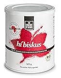 The Essence of Africa Bio Hibiskus Blütenpulver, 1er Pack (1 x 140 g)