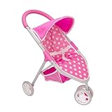 Dolly Tots Jogger Puppen Kinderwagen | Puppen Buggy | Baby Doll Kinderwagen | Kinder Puppe...