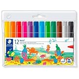 STAEDTLER Noris Club Filzstift-Set, mehrfarbig, 10 Stück