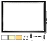 WELZK 10000+ LUX High Bright leuchttisch a2, 3 Colors Light Pad. 10 Levels Dimming Diamond Painting...