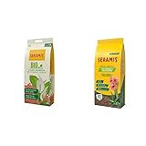 Seramis Bio-Pflanz-Granulat für Pflanzen und Kräuter, 6 l & Spezial-Substrat für Kakteen und...