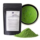 Asayu Japan Matcha Pulver – Premium Zeremonieller Grüntee aus Japan, Mt. Fuji Quelle, 100g Beutel...