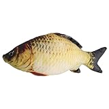 Yosoo Weiche Plüschfischformkissen, Lustiges Kreatives für Sofa, Auto und Bett (60 cm)