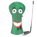 Golfschläger-Kopfschutz,Lustiger Putter-Schutz aus PU-Leder | Golfschläger-Abdeckung,Geeignet Für...