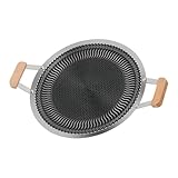 Grillpfannen Kochpfannen Grillwerkzeug Grillplatte Outdoor BBQ 316Edelstahl Textur für Outdoor...