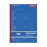 Herlitz 840637 Fahrtenbuch A5 602 32 Blatt