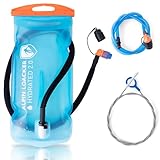 ALPIN LOACKER Outdoor Trinkblase mit Trinkschlauch für Sport und Outdoor I super leichte...