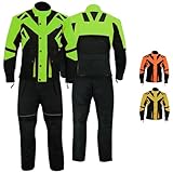 German Wear Motorradkombi Herren 2-teiler mit Protektoren Motorradanzug Textilien Motorradjacke &...