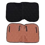 WIHFHGZ Sattelunterlage Breathable, 107x65cm Sattel Pad, Atmungsaktives Gelpolster - Komfortabel,...