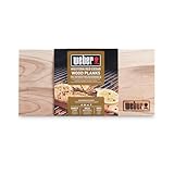 Weber Zendernholz Räucherbretter - Mittel (30 x 15cm), 2er Pack, süßes, mildes Aroma, ideal für...