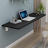 Klappbarer Computertisch zur Wandmontage, Ecktisch, Holztisch, platzsparend, 99,1 x 40,6 cm,...