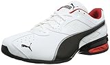PUMA Herren Tazon 6 FM Laufschuhe, White Black Silver, 42.5 EU
