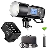 Godox AD400 Pro AD400Pro Blitz mit Godox X3-O Touchscreen Blitzauslöser, GN72 TTL Monolight, 1/8000...