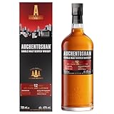 Auchentoshan 12 Jahre | Single Malt Scotch Whisky | mit Geschenkverpackung | Karamellgeschmack und...