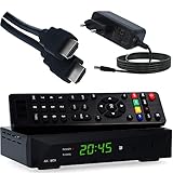 RED OPTICUM HD Sat Receiver für Satellitenschüssel mit Aufnahmefunktion, AAC-LC Audio, PVR, HDMI,...